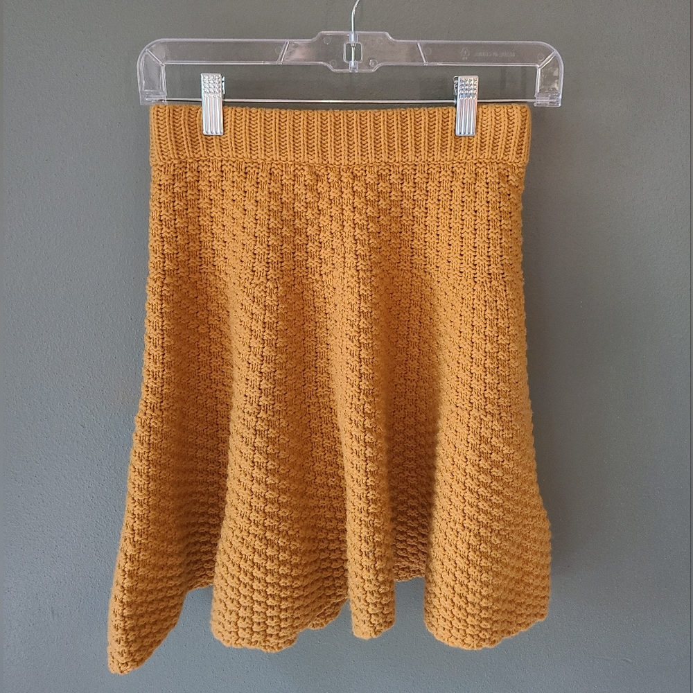 Lovers + Friends Knit Mini Skirt, Size Small